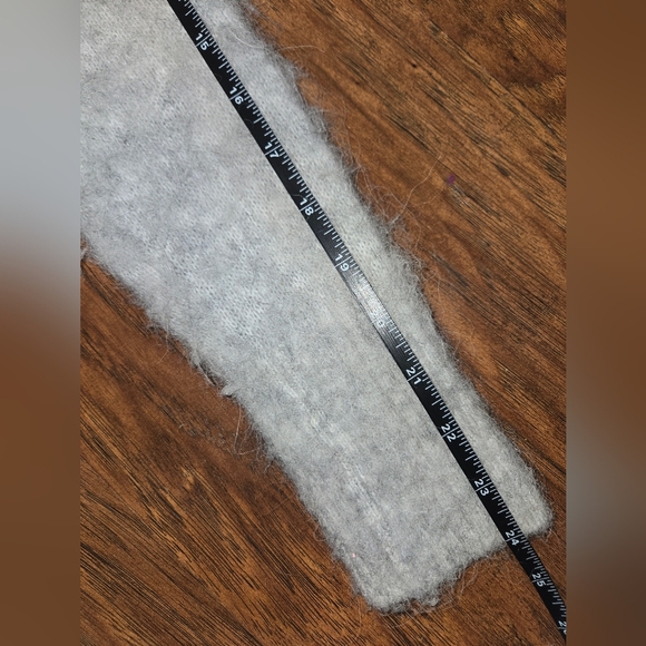 Banana Republic Alpaca Blend Mock Neck Fairisle Sweater in Heather Gray - Picture 11 of 13